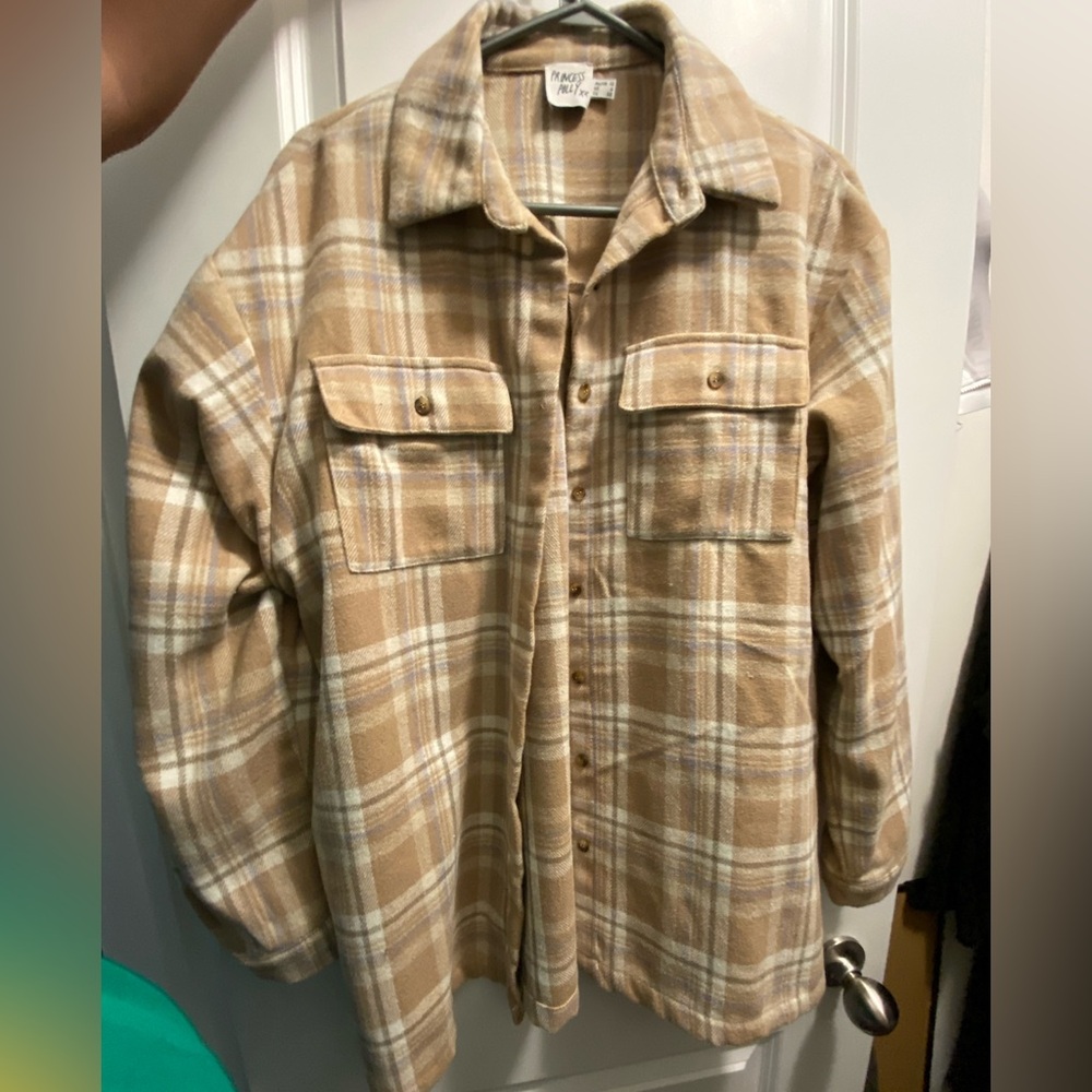 Oversized PrincessPolly Flannel
